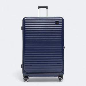 Polypropylene Authentic TSA Lock Hard Shell Suitcase 8801 Blue Color