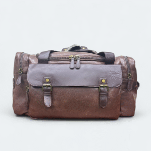 Stylish Chocolate Premium Duffle with Multiple Chamber Design