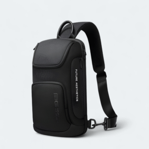 BANGE 7565 Waterproof Oxford Crossbody Bag Black