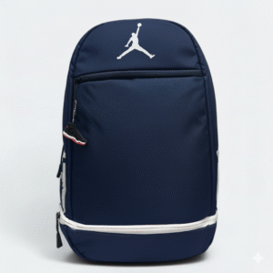 Fashionable Nylon Fabric backpack With Shoe Chamber 778 Navy Blue