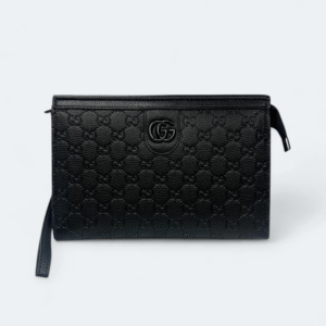 Classic Gucci Logo Embossed Hand Bag 8150-11 Black
