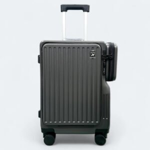 Stylish Poly Carbonate 20 Inch Cabin Trolley With TSA, Laptop Compartment & USB Port 708 Side Pocket