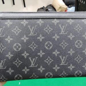 LV Monogram Artificial Leather Hand Bag 8150-17 Black